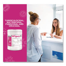 Load image into Gallery viewer, CaviWipes XL Disinfecting Towelettes, 10 x 12, Fragrance Free, White, 66 Wipes/Canister, 3 Canister Pack