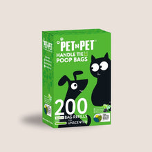 Load image into Gallery viewer, Handle Tie Dog Poop Bags