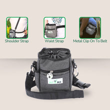 Load image into Gallery viewer, Dog Treat Pouch with 3 Rolls of Poop Bags