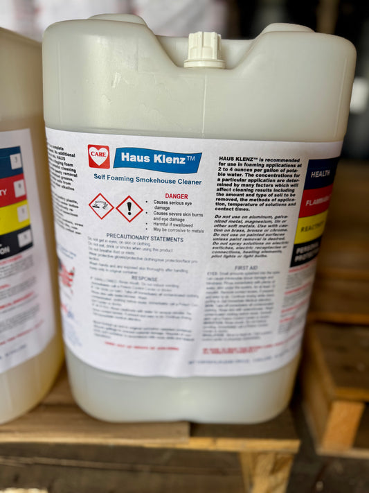 Haus Klenz smokehouse and oven cleaner — 30-gallon drum format — Care Labs