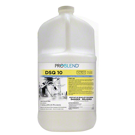 DSQ-10 No-Rinse Sanitizer, 4-1 Gallons/Case