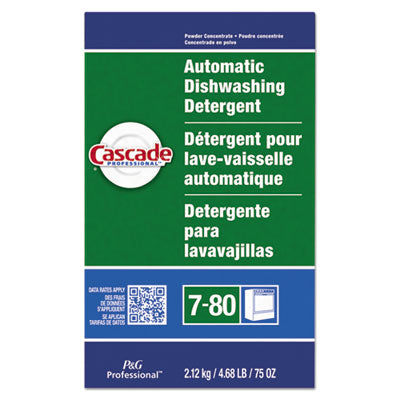 Cascade Automatic Dishwasher Powder, Fresh Scent, 75 oz Box