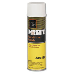 MISTY Furniture Polish, Citrus Scent, 20 oz. Aerosol Can